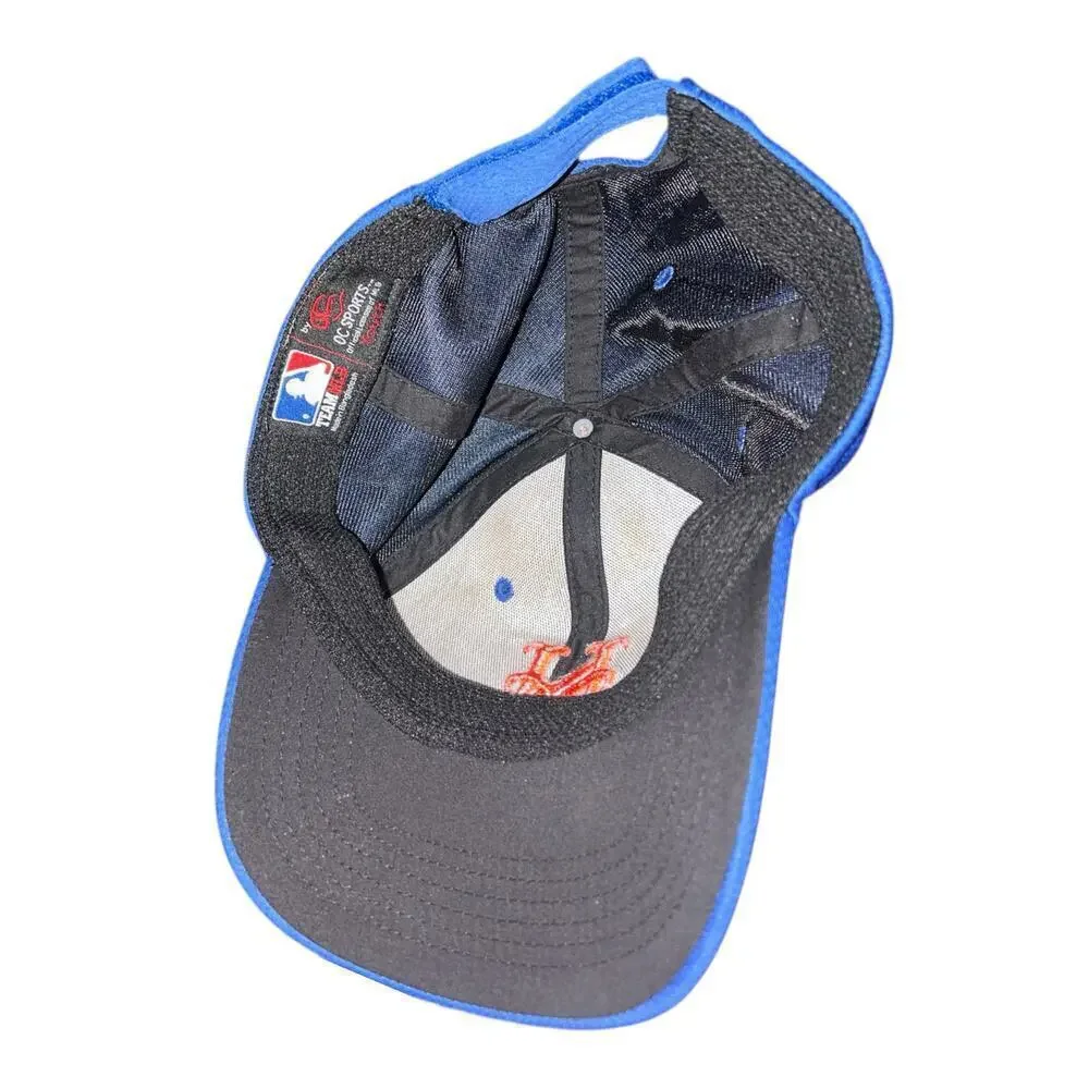 Youth NY Mets baseball cap adjustable back, official team MLB brand OSFM